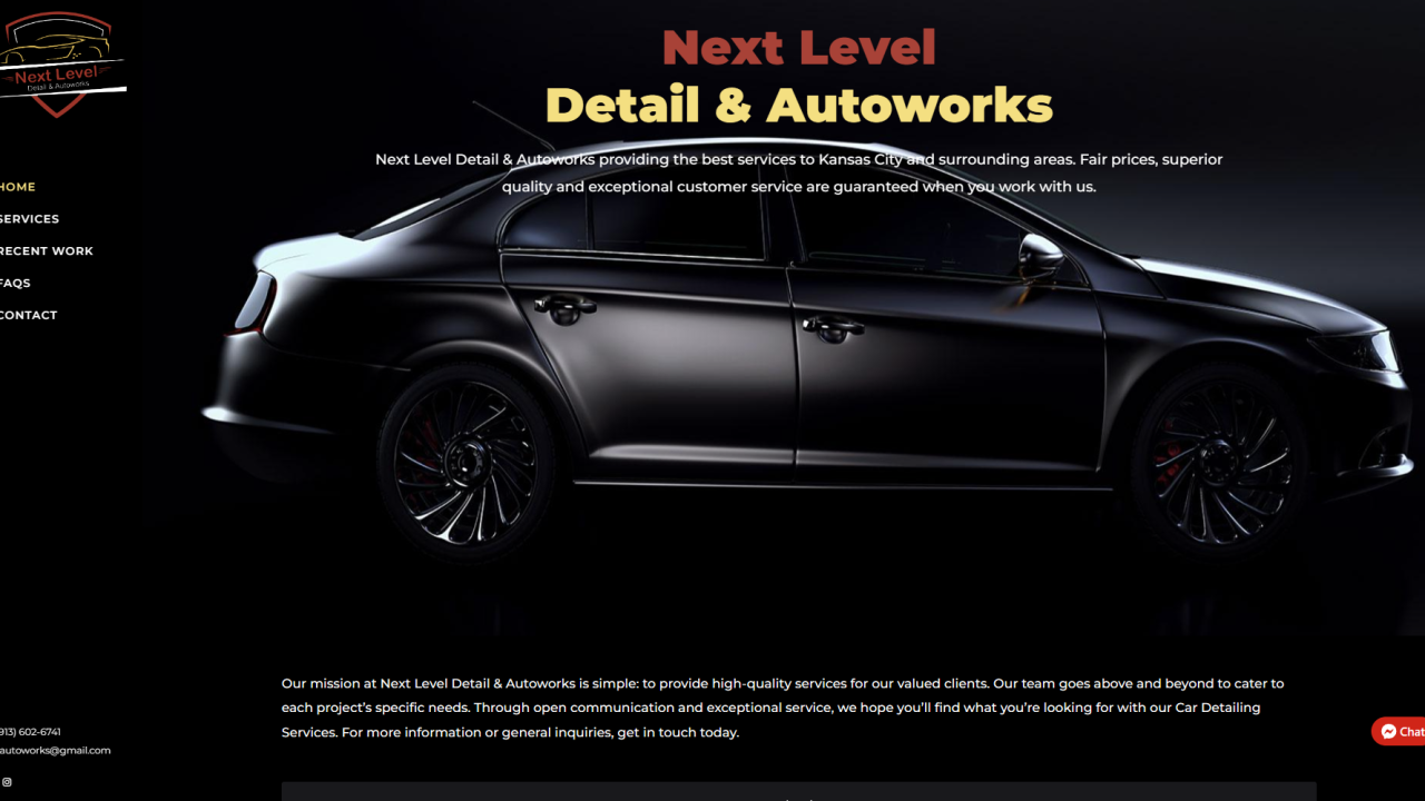 NextLevelDetailAutoWorks.com